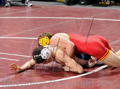Thumbnail 1 in CIF  State Boys Wrestling Championships (Round 1) photogallery.