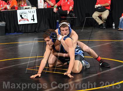 Thumbnail 2 in CIF  State Boys Wrestling Championships (Round 1) photogallery.