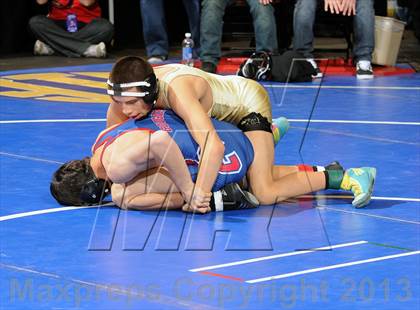 Thumbnail 3 in CIF  State Boys Wrestling Championships (Round 1) photogallery.
