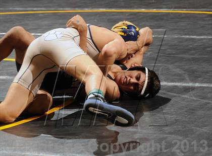 Thumbnail 1 in CIF  State Boys Wrestling Championships (Round 1) photogallery.