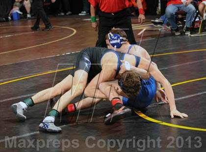 Thumbnail 3 in CIF  State Boys Wrestling Championships (Round 1) photogallery.