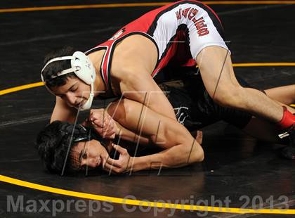 Thumbnail 3 in CIF  State Boys Wrestling Championships (Round 1) photogallery.