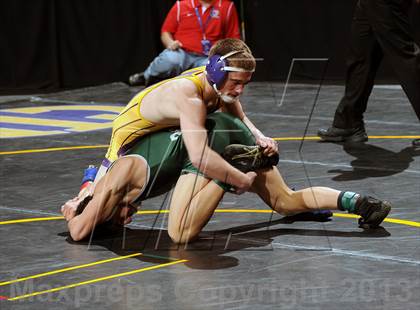 Thumbnail 1 in CIF  State Boys Wrestling Championships (Round 1) photogallery.