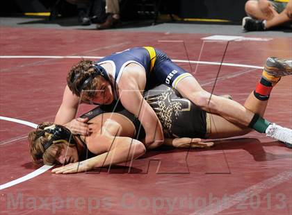 Thumbnail 2 in CIF  State Boys Wrestling Championships (Round 1) photogallery.