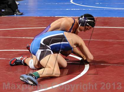 Thumbnail 1 in CIF  State Boys Wrestling Championships (Round 1) photogallery.