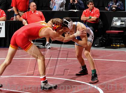 Thumbnail 3 in CIF  State Boys Wrestling Championships (Round 1) photogallery.