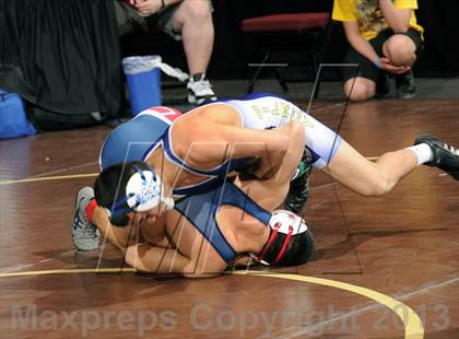 Thumbnail 1 in CIF  State Boys Wrestling Championships (Round 1) photogallery.