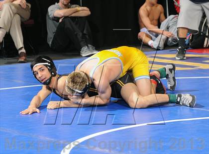 Thumbnail 2 in CIF  State Boys Wrestling Championships (Round 1) photogallery.