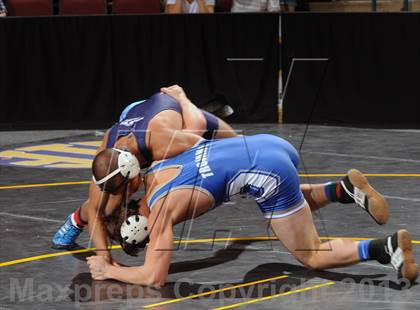 Thumbnail 3 in CIF  State Boys Wrestling Championships (Round 1) photogallery.