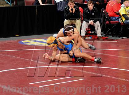 Thumbnail 3 in CIF  State Boys Wrestling Championships (Round 1) photogallery.