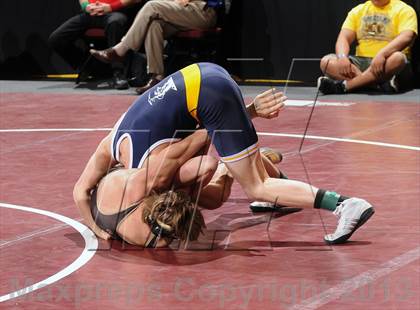 Thumbnail 1 in CIF  State Boys Wrestling Championships (Round 1) photogallery.
