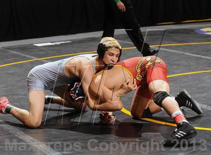 Thumbnail 2 in CIF  State Boys Wrestling Championships (Round 1) photogallery.