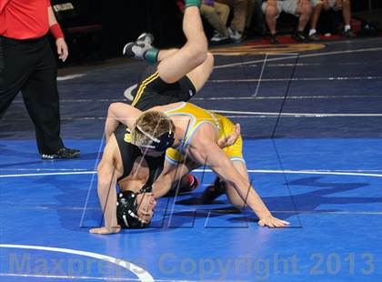 Thumbnail 3 in CIF  State Boys Wrestling Championships (Round 1) photogallery.