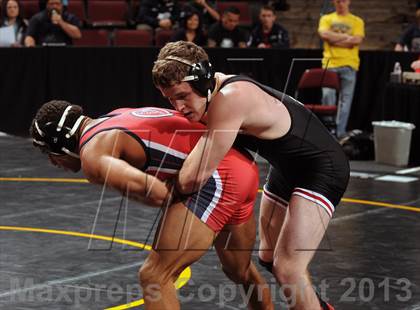 Thumbnail 1 in CIF  State Boys Wrestling Championships (Round 1) photogallery.