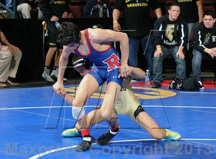 Thumbnail 1 in CIF  State Boys Wrestling Championships (Round 1) photogallery.