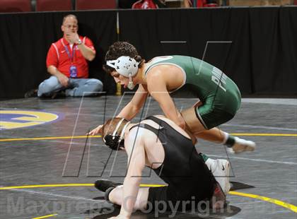 Thumbnail 3 in CIF  State Boys Wrestling Championships (Round 1) photogallery.