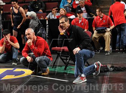 Thumbnail 3 in CIF  State Boys Wrestling Championships (Round 1) photogallery.