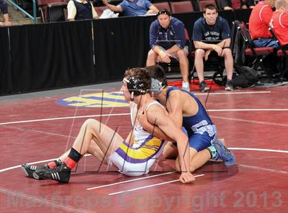 Thumbnail 3 in CIF  State Boys Wrestling Championships (Round 1) photogallery.