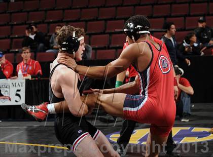 Thumbnail 2 in CIF  State Boys Wrestling Championships (Round 1) photogallery.