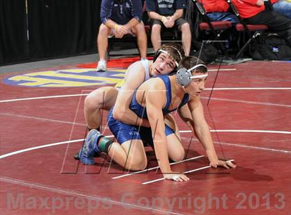 Thumbnail 1 in CIF  State Boys Wrestling Championships (Round 1) photogallery.