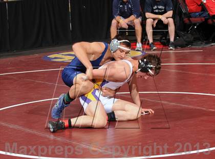 Thumbnail 1 in CIF  State Boys Wrestling Championships (Round 1) photogallery.
