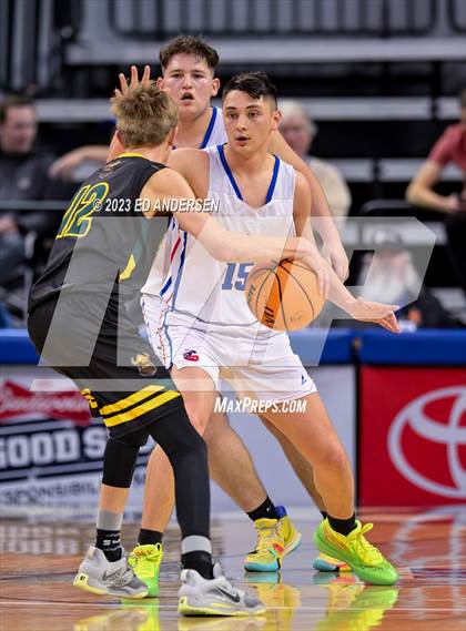 Thumbnail 2 in GV Christian vs. Eureka (NIAA 1A State Semifinals) photogallery.
