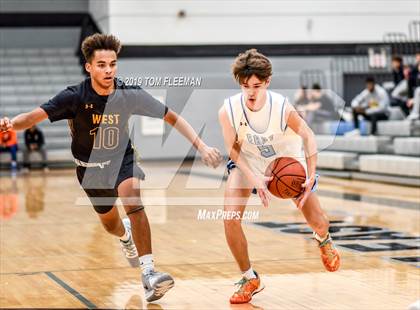 Thumbnail 1 in West vs East (Shawnee Mission East Tournament) photogallery.
