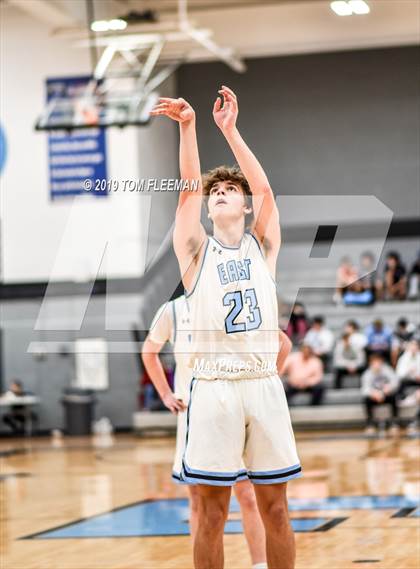 Thumbnail 1 in West vs East (Shawnee Mission East Tournament) photogallery.
