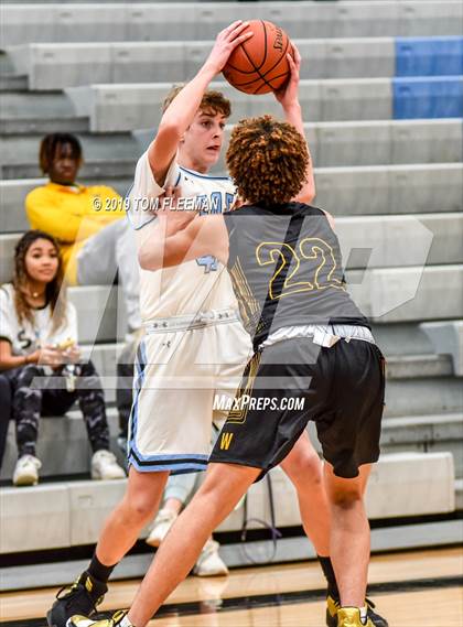 Thumbnail 1 in West vs East (Shawnee Mission East Tournament) photogallery.