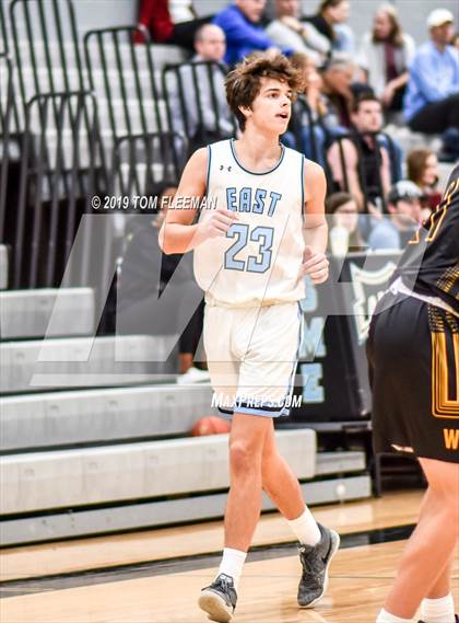 Thumbnail 1 in West vs East (Shawnee Mission East Tournament) photogallery.