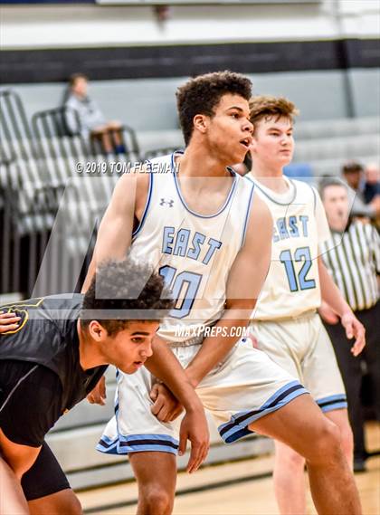 Thumbnail 1 in West vs East (Shawnee Mission East Tournament) photogallery.