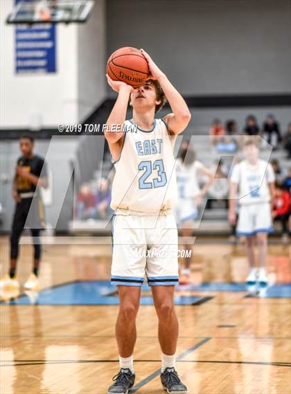 Thumbnail 1 in West vs East (Shawnee Mission East Tournament) photogallery.
