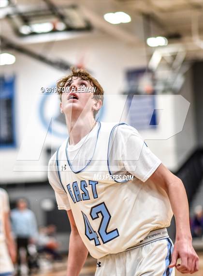 Thumbnail 1 in West vs East (Shawnee Mission East Tournament) photogallery.