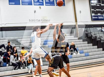 Thumbnail 3 in West vs East (Shawnee Mission East Tournament) photogallery.