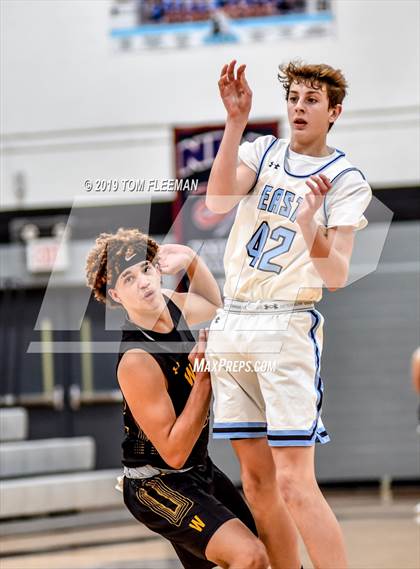 Thumbnail 1 in West vs East (Shawnee Mission East Tournament) photogallery.