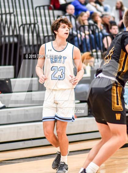Thumbnail 2 in West vs East (Shawnee Mission East Tournament) photogallery.