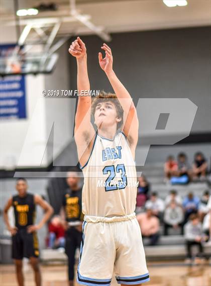 Thumbnail 1 in West vs East (Shawnee Mission East Tournament) photogallery.