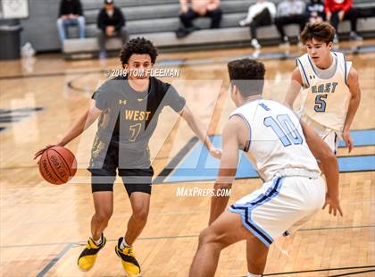 Thumbnail 2 in West vs East (Shawnee Mission East Tournament) photogallery.
