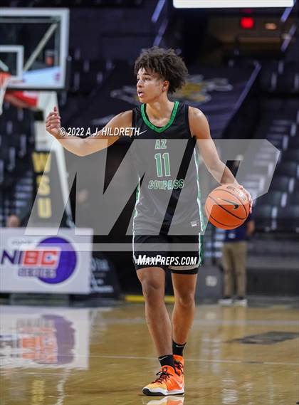 Thumbnail 1 in Wasatch Academy vs AZ Compass Prep (Air Capital Hoopfest) photogallery.