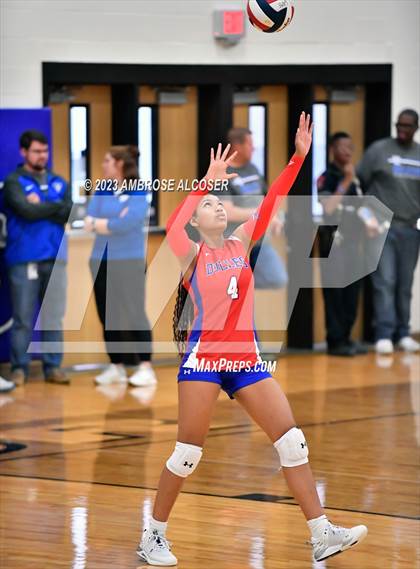 Thumbnail 3 in Fort Bend Dulles @ Katy Taylor (2023 KISD/CFISD Varsity Tournament) photogallery.