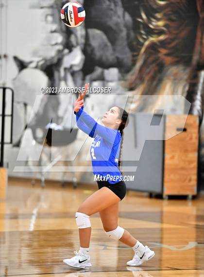 Thumbnail 1 in Fort Bend Dulles @ Katy Taylor (2023 KISD/CFISD Varsity Tournament) photogallery.
