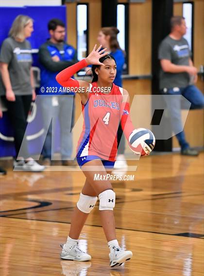 Thumbnail 2 in Fort Bend Dulles @ Katy Taylor (2023 KISD/CFISD Varsity Tournament) photogallery.