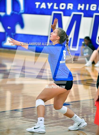 Thumbnail 3 in Fort Bend Dulles @ Katy Taylor (2023 KISD/CFISD Varsity Tournament) photogallery.