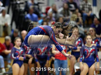 Thumbnail 1 in CHSAA 5A Gymnastics Championships (Day 1 Second Half) photogallery.