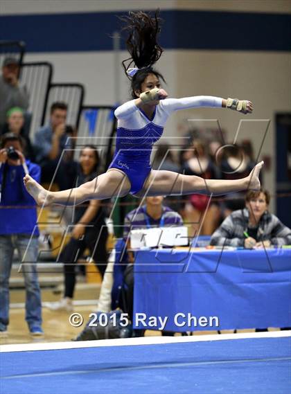 Thumbnail 3 in CHSAA 5A Gymnastics Championships (Day 1 Second Half) photogallery.