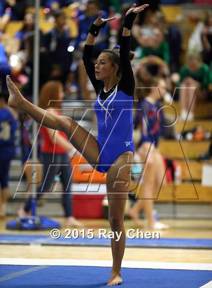 Thumbnail 3 in CHSAA 5A Gymnastics Championships (Day 1 Second Half) photogallery.