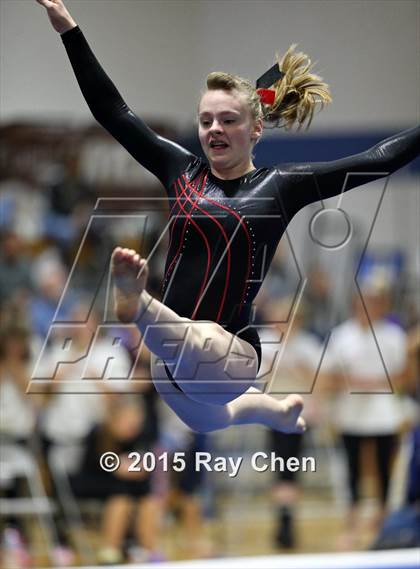 Thumbnail 1 in CHSAA 5A Gymnastics Championships (Day 1 Second Half) photogallery.