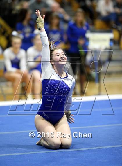 Thumbnail 2 in CHSAA 5A Gymnastics Championships (Day 1 Second Half) photogallery.