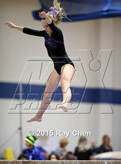 Thumbnail 1 in CHSAA 5A Gymnastics Championships (Day 1 Second Half) photogallery.