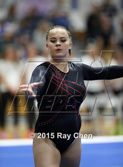 Thumbnail 1 in CHSAA 5A Gymnastics Championships (Day 1 Second Half) photogallery.